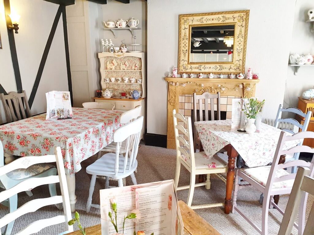 Traditional tea room