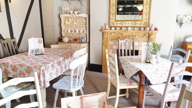 Traditional tea room