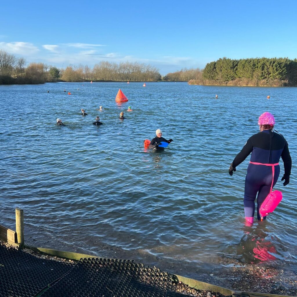 Open water swimmers