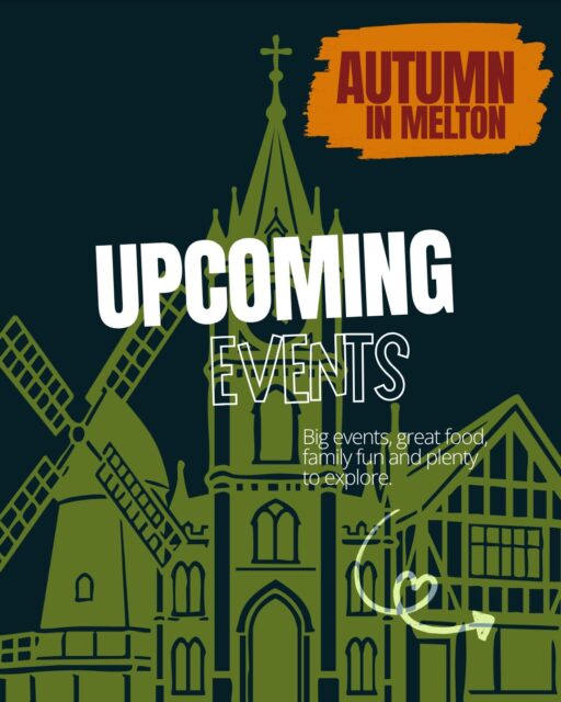 🍂 Before pumpkin patches, spooky scares and fireworks light up the season, autumn is already buzzing in Melton!
 
Raise a glass at the Beer & Cider Festival, admire incredible motors at Rollhard, celebrate local harvests at Apple Day, brave the opening of Xtreme Scream Park, enjoy Oktoberfest with Round Corner Brewing, tuck into delicious treats at the East Midlands Food Festival, and laugh the night away as Just The Tonic returns.
 
Which event is first on your autumn calendar? 👇
 
#DiscoverMelton #MeltonMowbray #WhatsOnMelton #AutumnInMelton #visitleicester