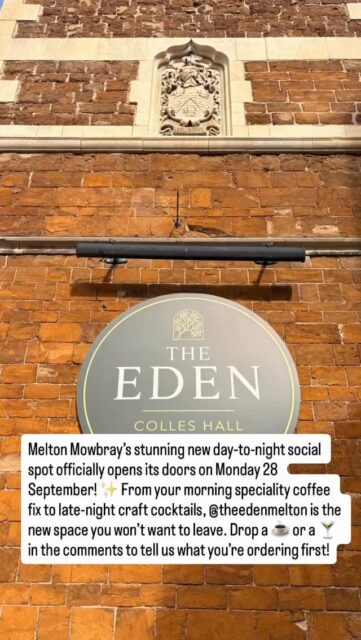 Your new favourite day-to-night social spot arrives this Monday 28 September! ☕✨🍸