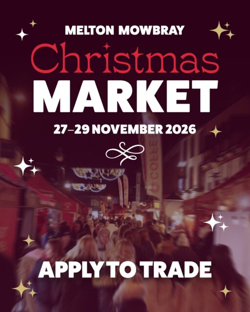 ๐ LAST CALL FOR TRADERS! ๐
Be part of the magic at the Melton Mowbray Christmas Market 2026 โจ
From 27-29 November, thousands of visitors will fill the town centre in search of festive gifts, artisan food & drink, and unique handmade products.
๐ Thousands of Christmas shoppers
โจ Three days of festive trading
๐ Melton Mowbray Town Centre
Applications are closing soon. Don't miss your chance to trade at one of the region's most loved Christmas events.
๐ Apply via the link in our bio