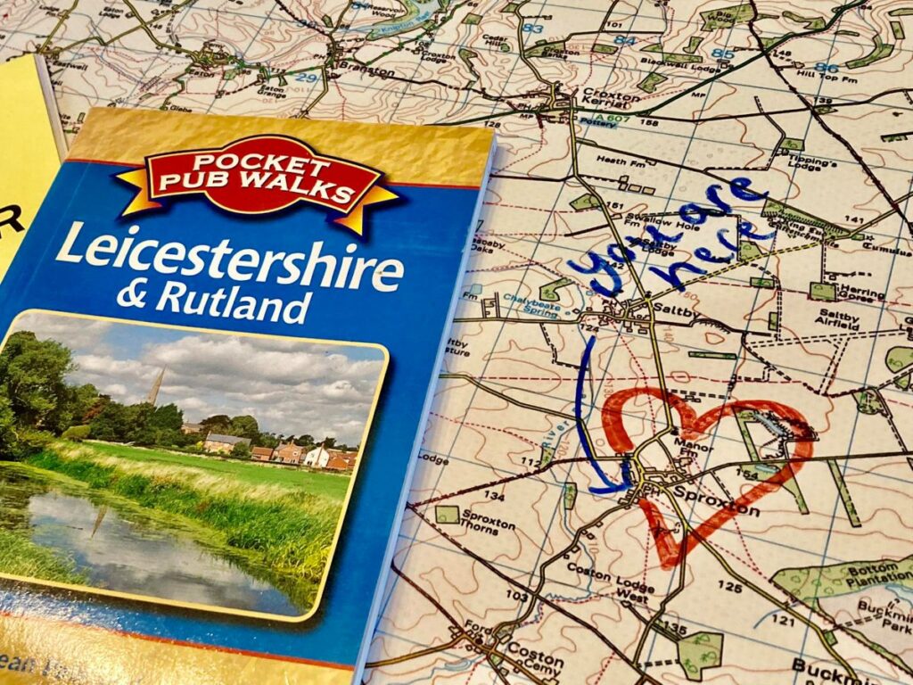 Map of Leicestershire