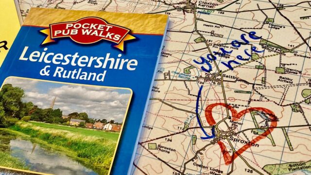Map of Leicestershire
