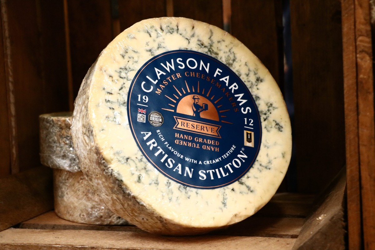 Clawson Farms Stilton Cheese