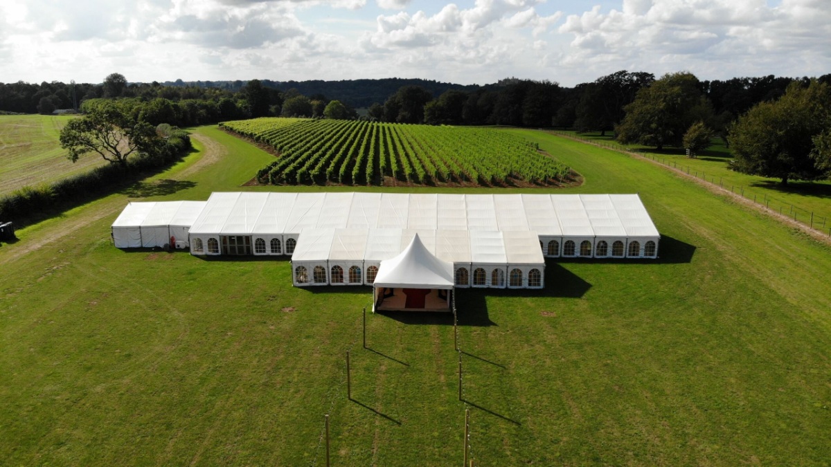 Weddings in Belvoir Castle vineyard