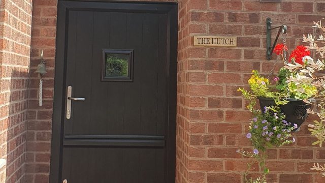 Cosy Hutch entrance