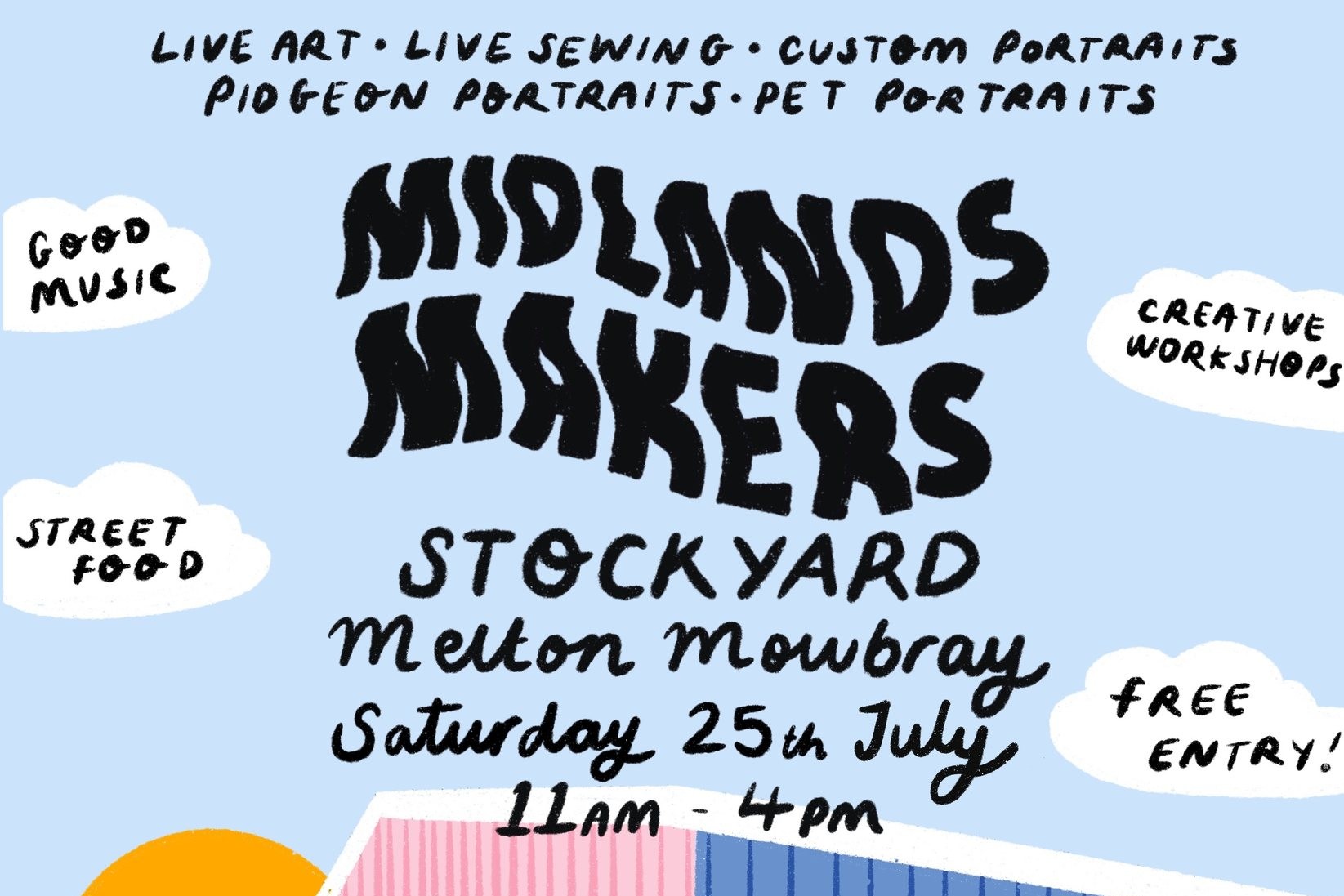 Markers Market Stockyard poster