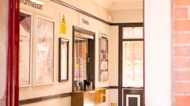 Melton Mowbray Train Station Ticket office