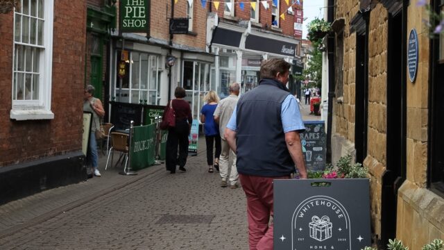 Street view of Church Street Melton Mowbray
