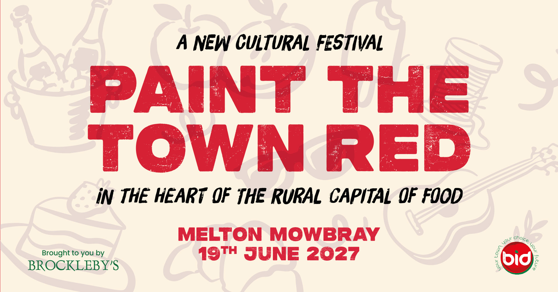 Paint The Town Red banner